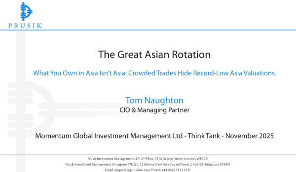 3. Prusik (Tom Naughton) What You Own In Asia Isn't Asia (1)